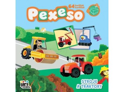 Pexeso v sešitu Stroje a traktory 4478-7