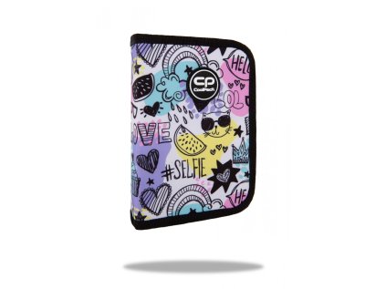 Penál 1 zip Clipper MOOD - prázdný