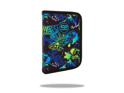 Penál 1 zip Clipper SKATE NIGHT - prázdný