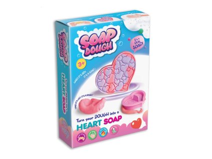 PAULINDA sada na výrobu mýdla Srdíčko fialové