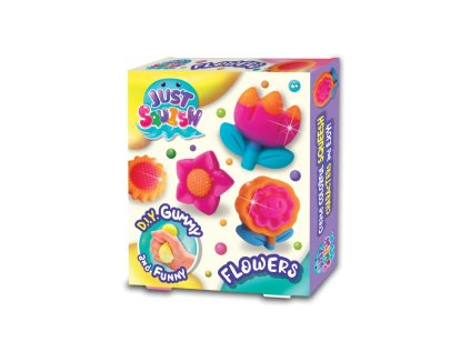 PAULINDA sada na výrobu gelových figurek - Just Squish Květiny