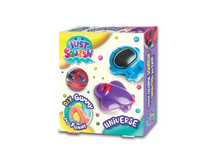 PAULINDA sada na výrobdu gelových figurek - Just Squish Vesmír