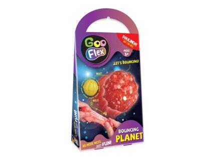PAULINDA Magic Goo Flex kaučukový míček červený