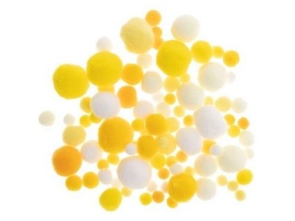 Bambule BREWIS mix velikosti 20 g - žluté