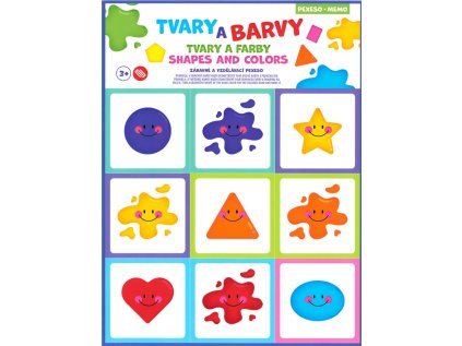 Pexeso Tvary a barvy