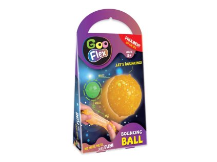 PAULINDA Magic Goo Flex kaučukový míček žlutý