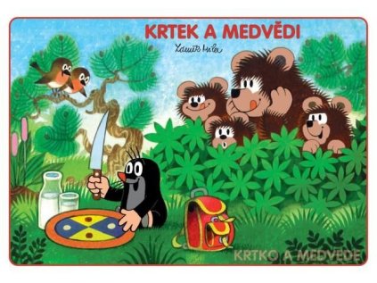 Omalovánky A5 - Krtek a medvědi