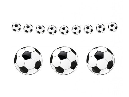 Girlanda papírová Football 200cm