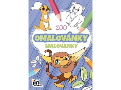 Omalovánky A5+ ZOO 4570-8
