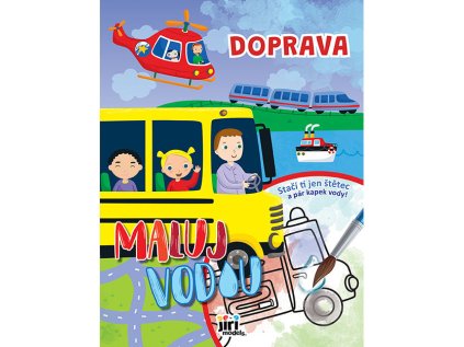 Omalovánky A4 vodové Doprava 4077-2