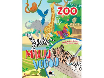 Omalovánky A4 vodové ZOO 4078-9