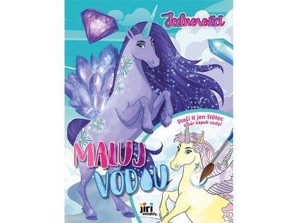Omalovánky A4 vodové Jednorožci 4115-1