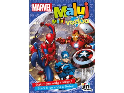 Omalovánky A5 maluj vodou Marvel 3859-5