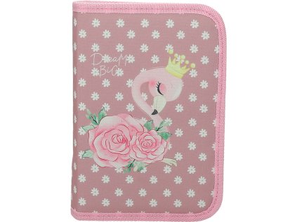 Penál 1 zip 2 klopy prázdný Follow