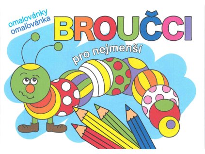 Omalovánky A5 Broučci
