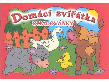 Omalovánky A5 Domácí zvířátka