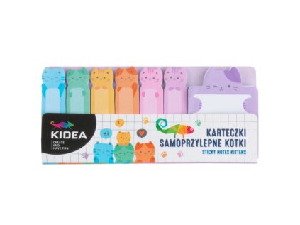 Samolepící bločky - Kočky 7 ks