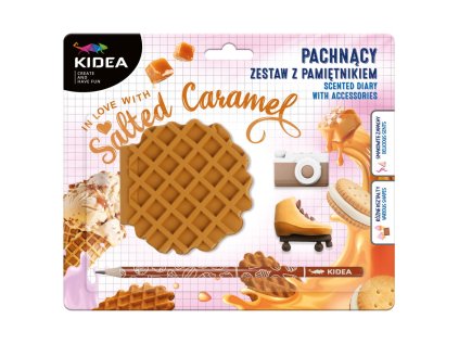 Památník voňavý Slaný Karamel s tužkou a pryžemi