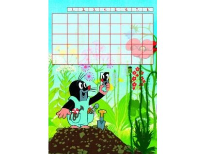 Papírový rozvrh - podložka A5