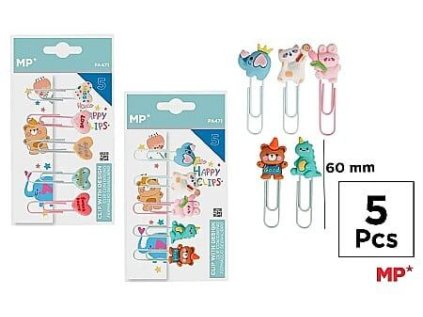 Klipy Happy Clips 60 mm 5 ks