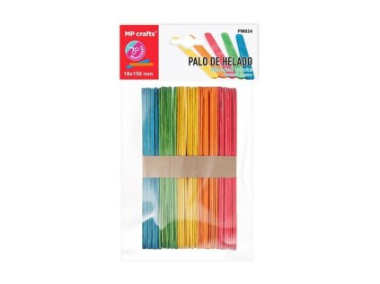 Dřívka 1,8 x 15 cm 50 ks barevné