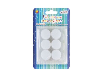 Suché zipy kolečka 2,5 cm samolepící 18 ks