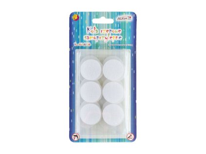 Suché zipy kolečka 3 cm samolepící 12 ks