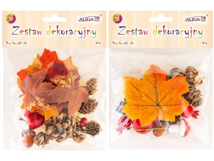 Dekorace podzimní mix 30 g