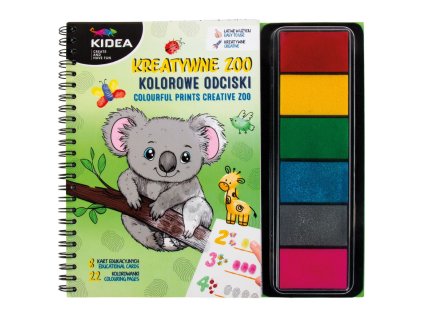 Sada kreativní Barevné Obtisky - ZOO