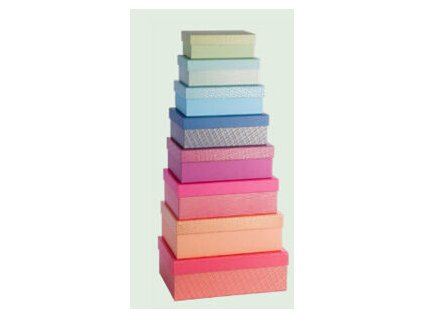 Dárkové krabice sada 25229 10 ks