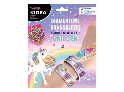 Sada diamantové náramky KIDEA UNICORN