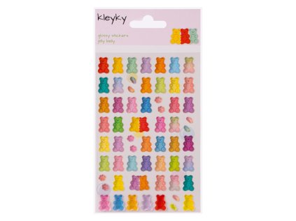 Samolepky KLEYKY "gumoví medvídci"