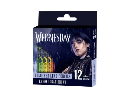 Wednesday pastelky progreso 12 barev