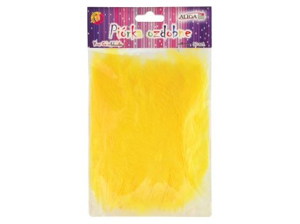 ALIGA peříčka P-006 50ks žlutá