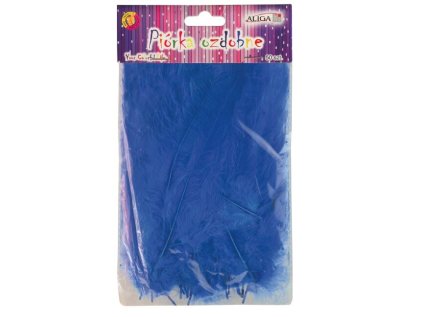 ALIGA peříčka P-012 50ks tm. modrá