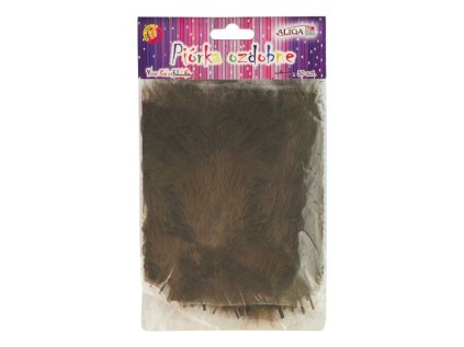 ALIGA peříčka P-152 50ks hnědá