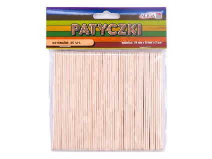 ALIGA dřívka PK-3243 natur 60ks