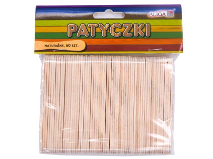 ALIGA dřívka PK-3366 natur 60ks