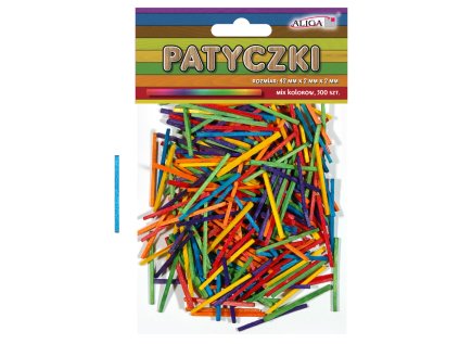 ALIGA dřívka PK-0173 MIX 500ks