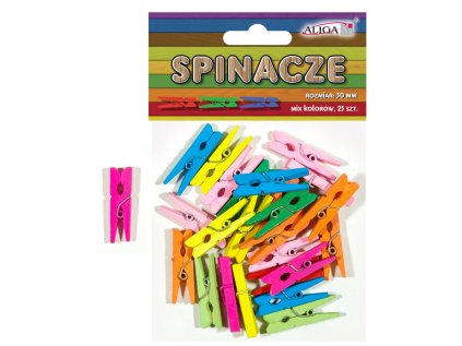 ALIGA količky SPIN-0692 30mm natur 25ks