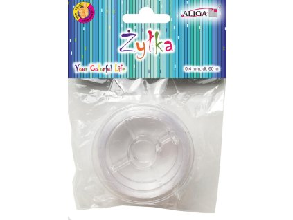 ALIGA vlasec DA-6004 čirý 0,4mm / 60m