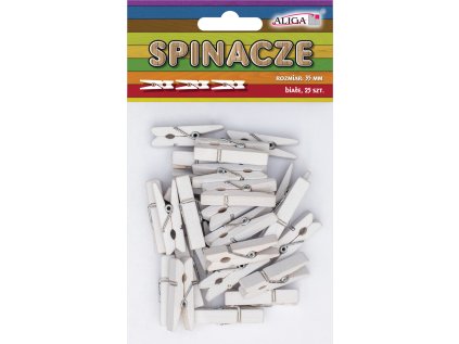 ALIGA količky SPIN-0585 35mm bíle 25ks