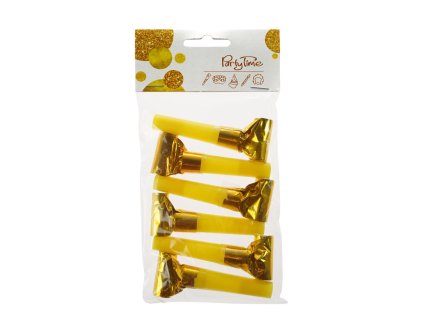 AX párty frkačka CELEBRATE 6ks zlaté