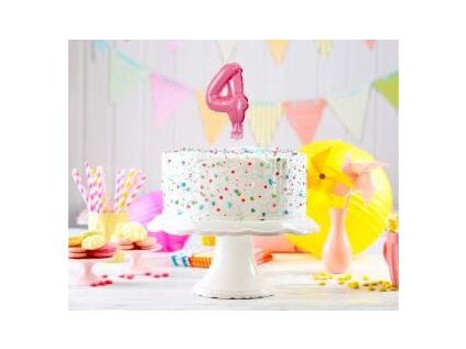 GD balónek fóliový 13cm 4 růžová