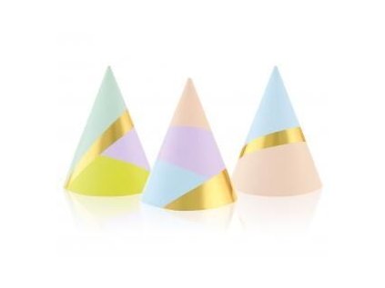 GD čepička Pastel Party 6ks