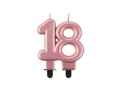 GD Svíčky dortové ROSEGOLD JUB 18