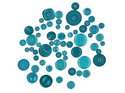 BREWIS knoflíky GU6 40g modré