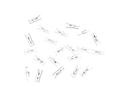 BREWIS kolíčky 2,5cm SPB25 bílé