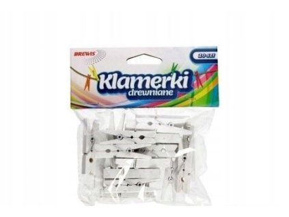 BREWIS kolíčky 4,5cm SPB45 bíle