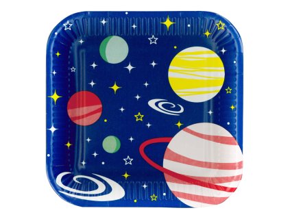 PAW talíř 23cm SQ 10ks SPACE